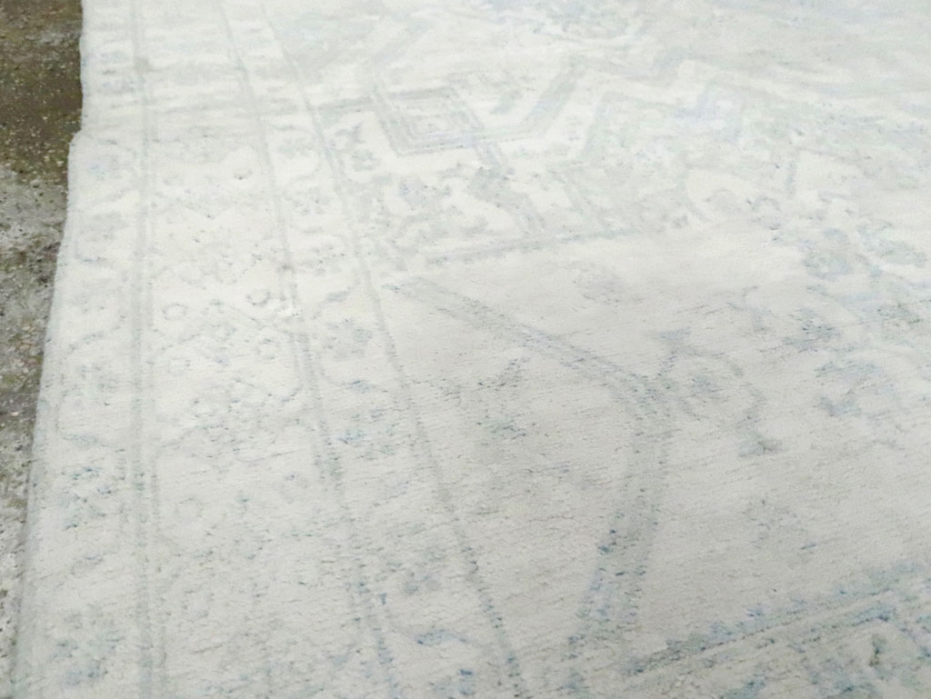 Vintage Indian Cotton Agra Rug, No.20949 - Gsblank