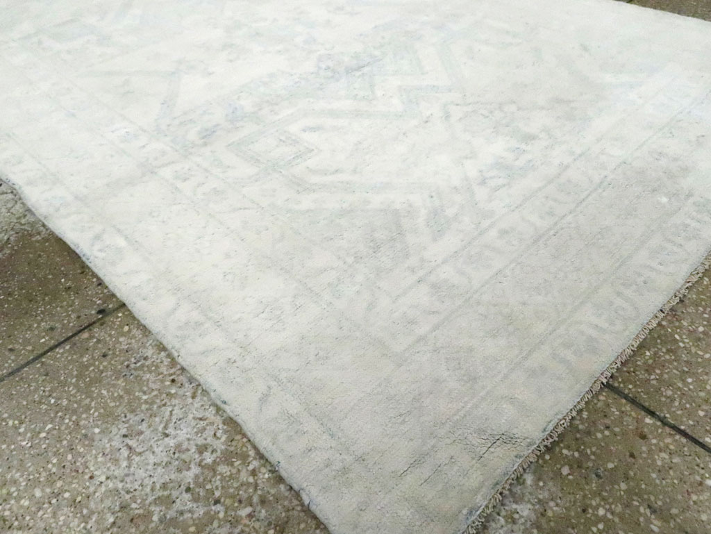 Vintage Indian Cotton Agra Rug, No.20949 - Gsblank