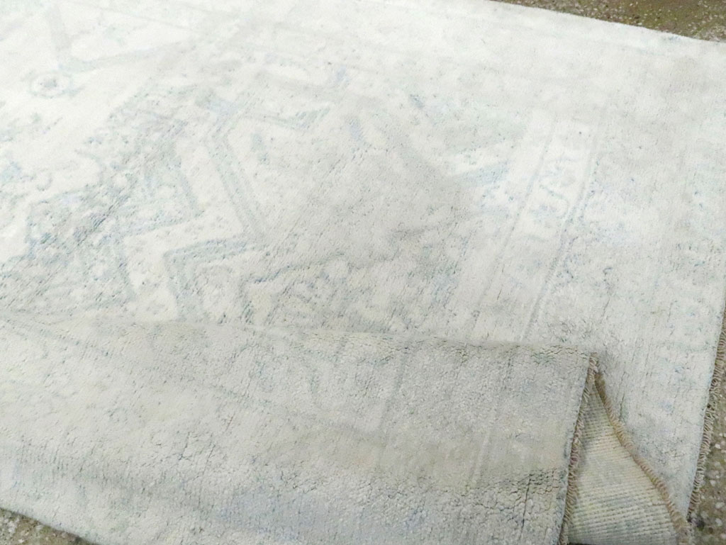 Vintage Indian Cotton Agra Rug, No.20949 - Gsblank