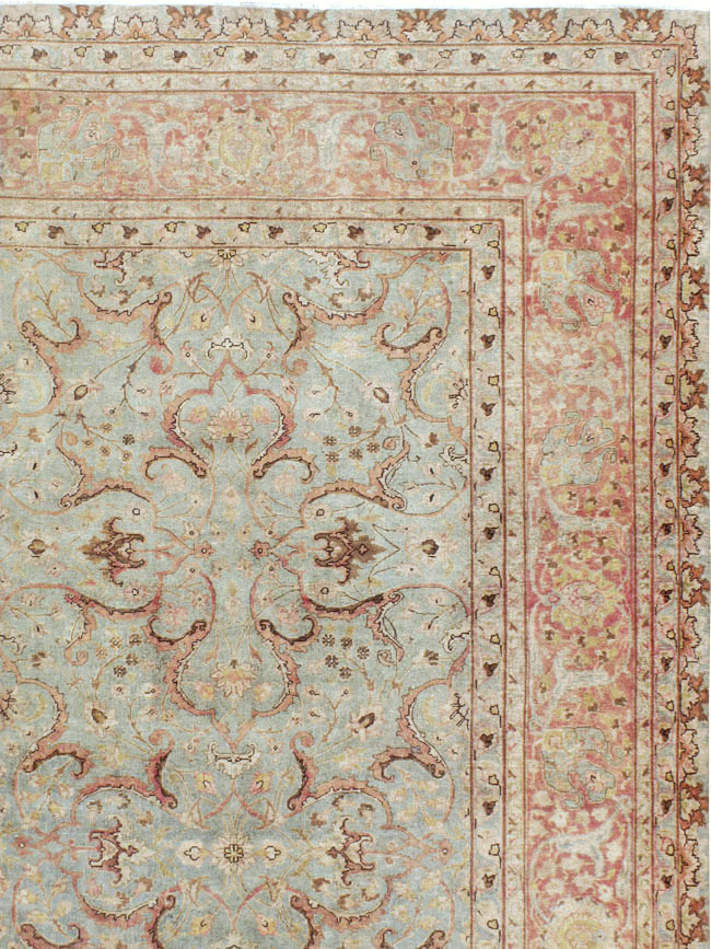 Antique Persian Tabriz Carpet, No.20959 - Gsblank