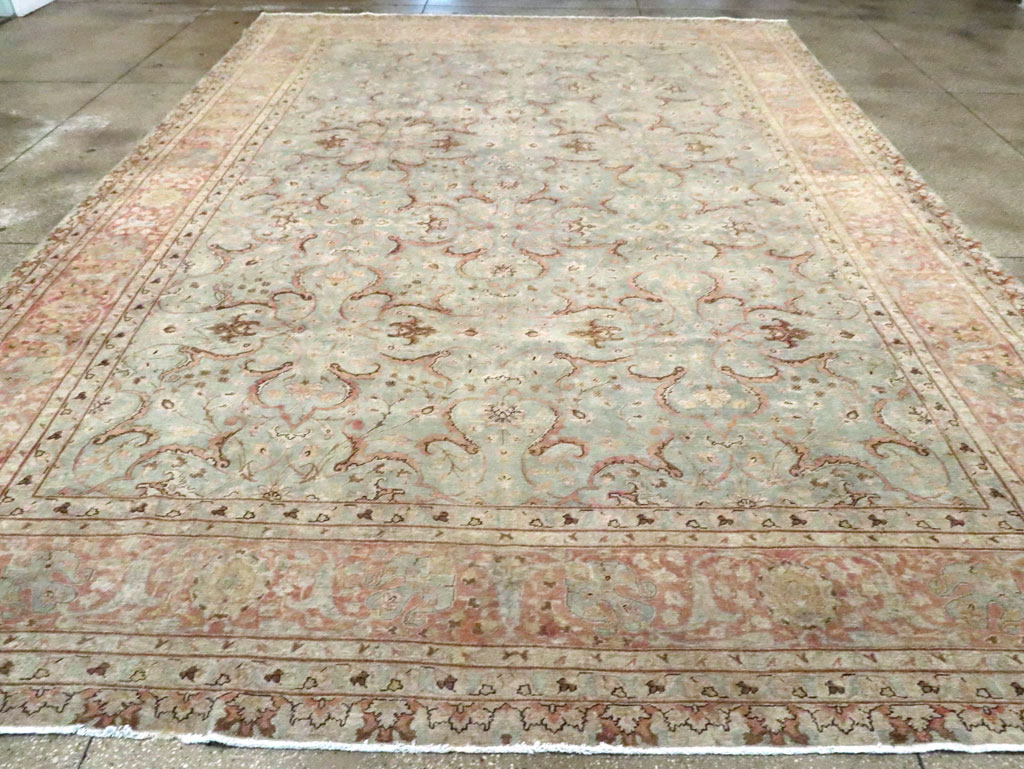 Antique Persian Tabriz Carpet, No.20959 - Gsblank
