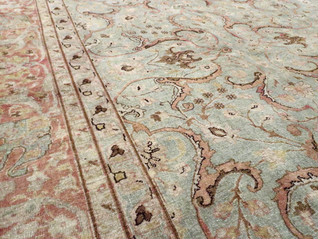 Antique Persian Tabriz Carpet, No.20959 - Gsblank