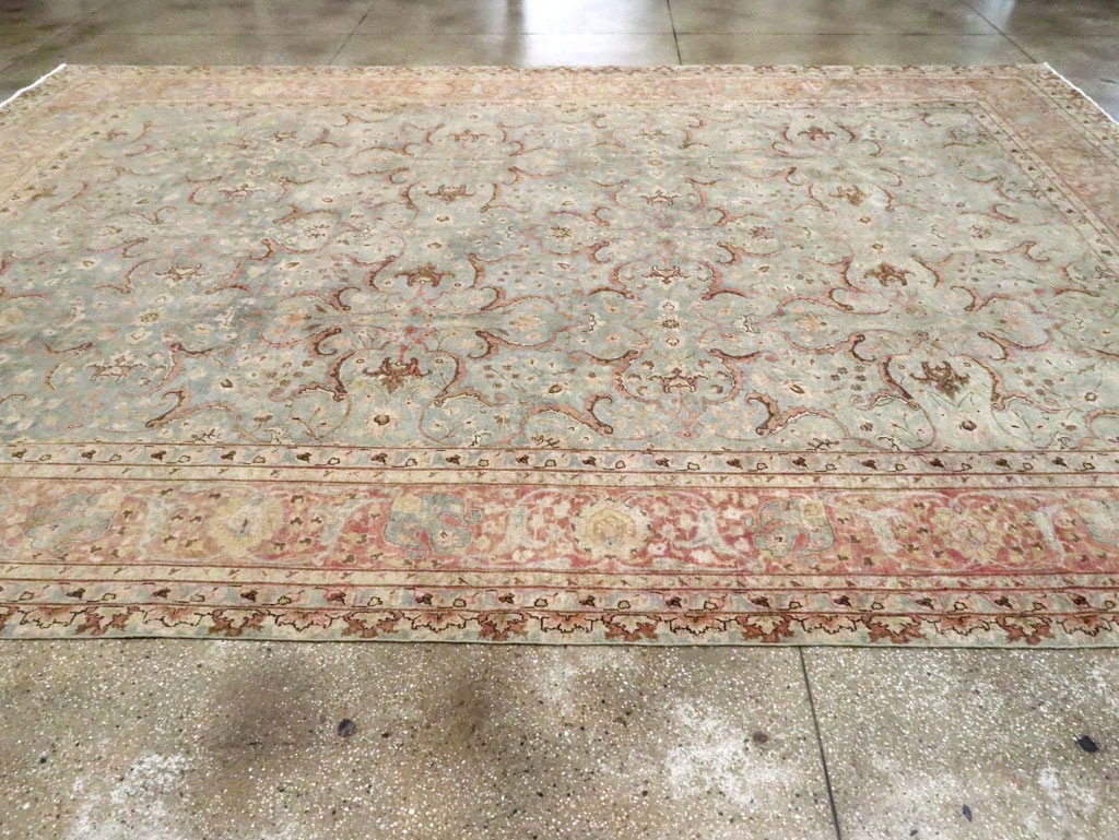 Antique Persian Tabriz Carpet, No.20959 - Gsblank