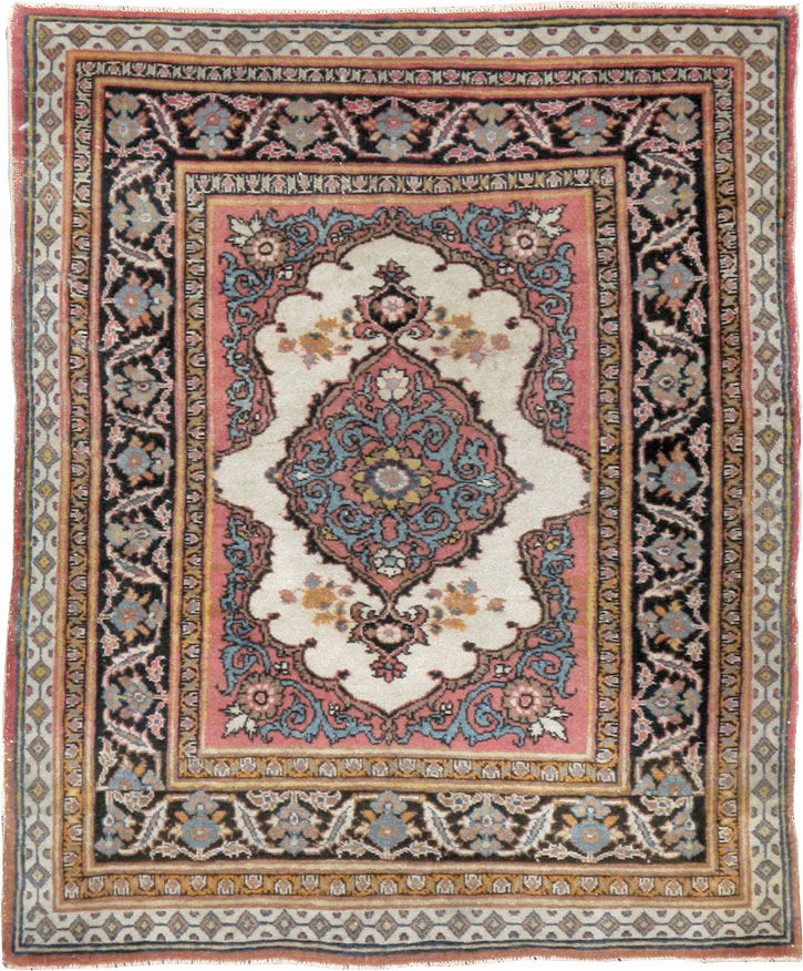 Antique Persian Tabriz Haji Jalili Rug (Pair: 1 of 2), No.20960 - Gsblank