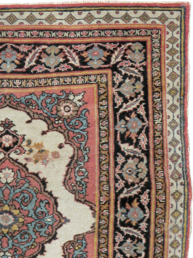 Antique Persian Tabriz Haji Jalili Rug (Pair: 1 of 2), No.20960 - Gsblank