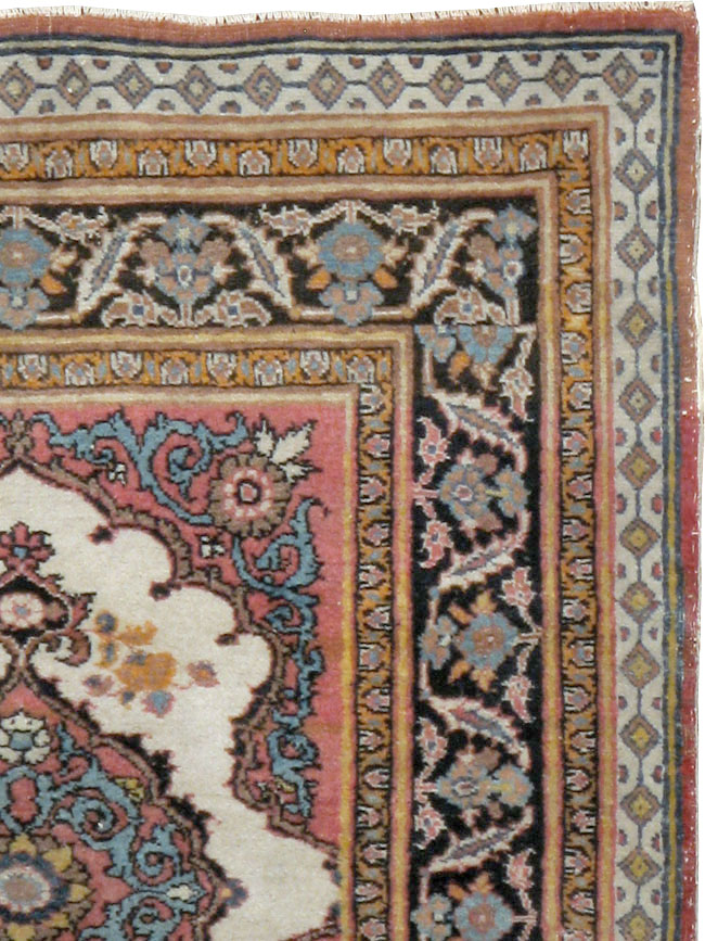Antique Persian Tabriz Haji Jalili Rug (Pair: 1 of 2), No.20960 - Gsblank