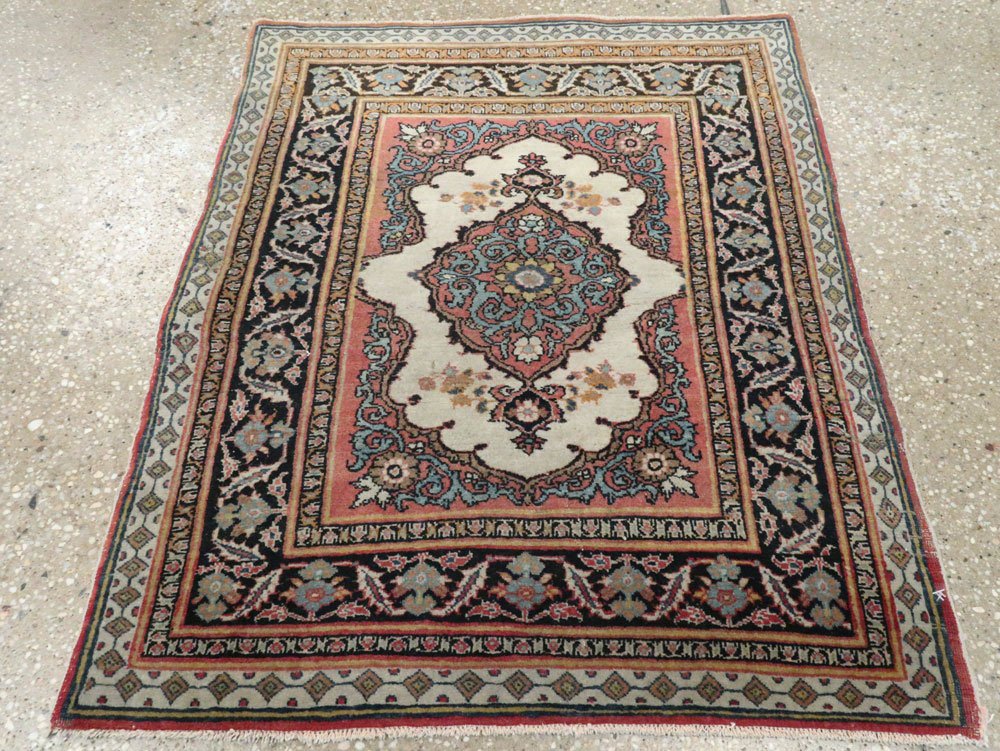 Antique Persian Tabriz Haji Jalili Rug (Pair: 1 of 2), No.20960 - Gsblank