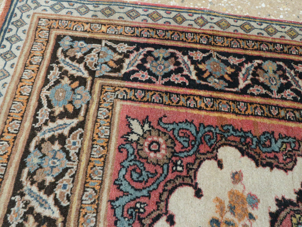 Antique Persian Tabriz Haji Jalili Rug (Pair: 1 of 2), No.20960 - Gsblank