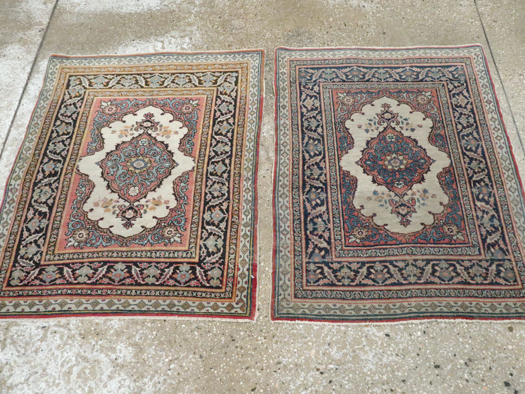 Antique Persian Tabriz Haji Jalili Rug (Pair: 1 of 2), No.20960 - Gsblank