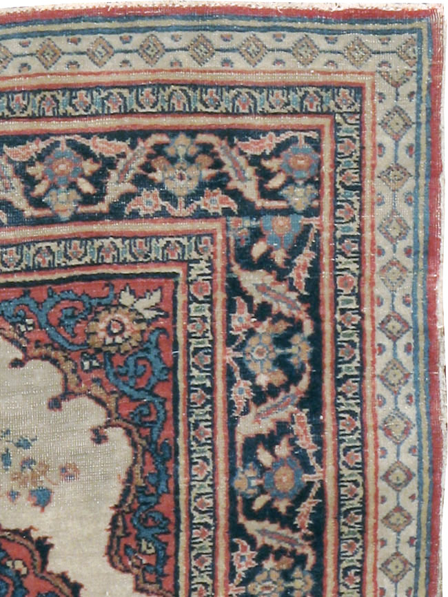 Antique Persian Tabriz Haji Jalili Rug (Pair: 2 of 2), No.20961 - Gsblank