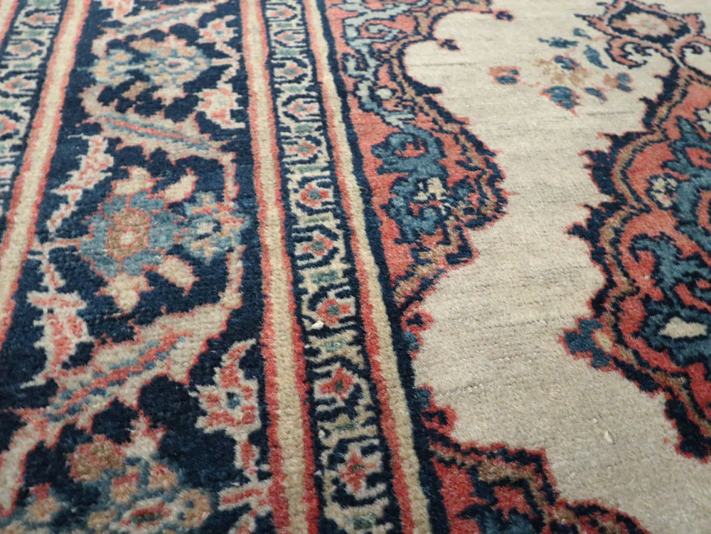 Antique Persian Tabriz Haji Jalili Rug (Pair: 2 of 2), No.20961 - Gsblank