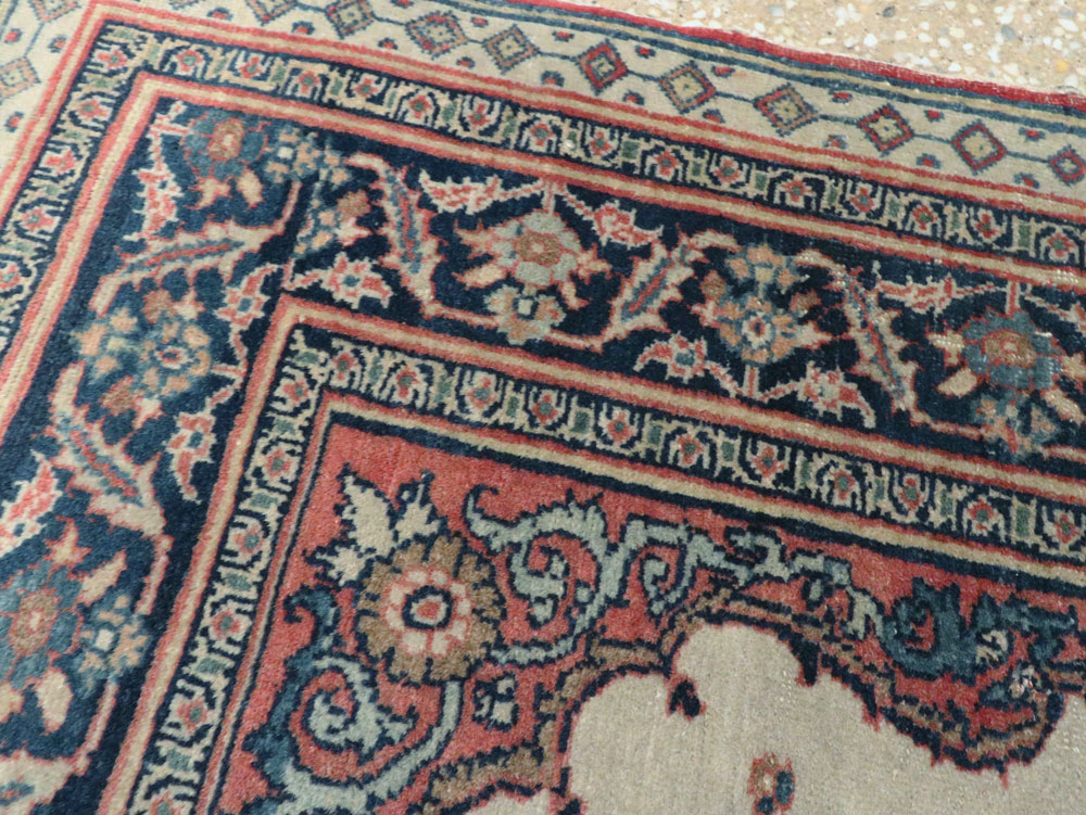 Antique Persian Tabriz Haji Jalili Rug (Pair: 2 of 2), No.20961 - Gsblank
