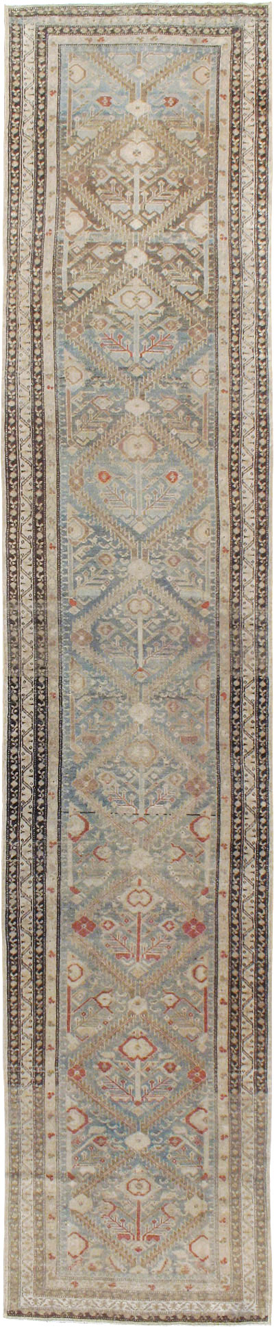 Vintage Persian Malayer Runner, No.20964 - Gsblank