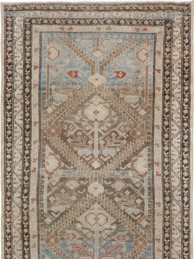 Vintage Persian Malayer Runner, No.20964 - Gsblank