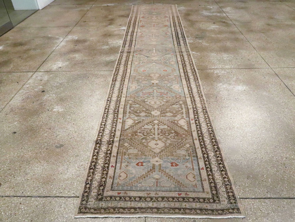 Vintage Persian Malayer Runner, No.20964 - Gsblank