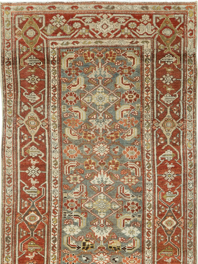 Vintage Persian Malayer Runner, No.20965 - Gsblank