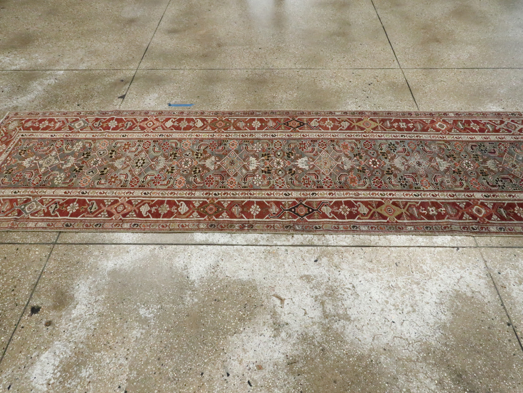 Vintage Persian Malayer Runner, No.20965 - Gsblank