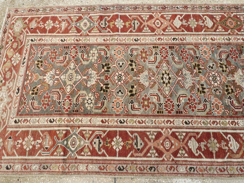 Vintage Persian Malayer Runner, No.20965 - Gsblank