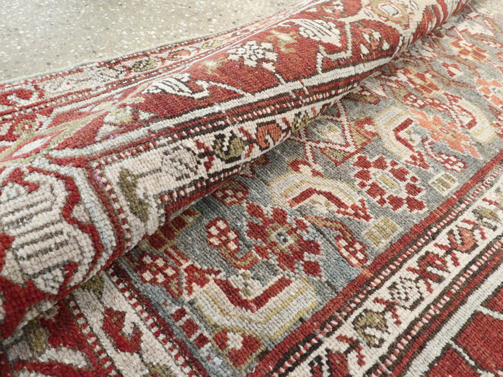 Vintage Persian Malayer Runner, No.20965 - Gsblank