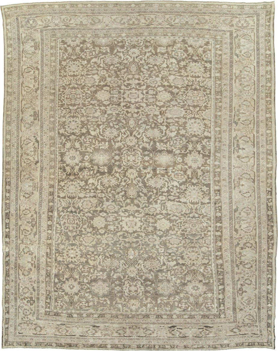 Vintage Persian Malayer Room Size Carpet, No.20971 - Gsblank