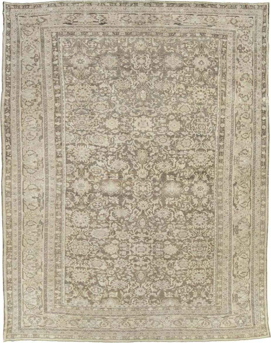 Vintage Persian Malayer Room Size Carpet, No.20971 - Gsblank