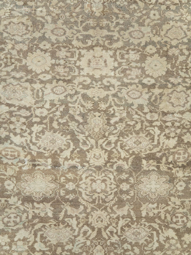 Vintage Persian Malayer Room Size Carpet, No.20971 - Gsblank