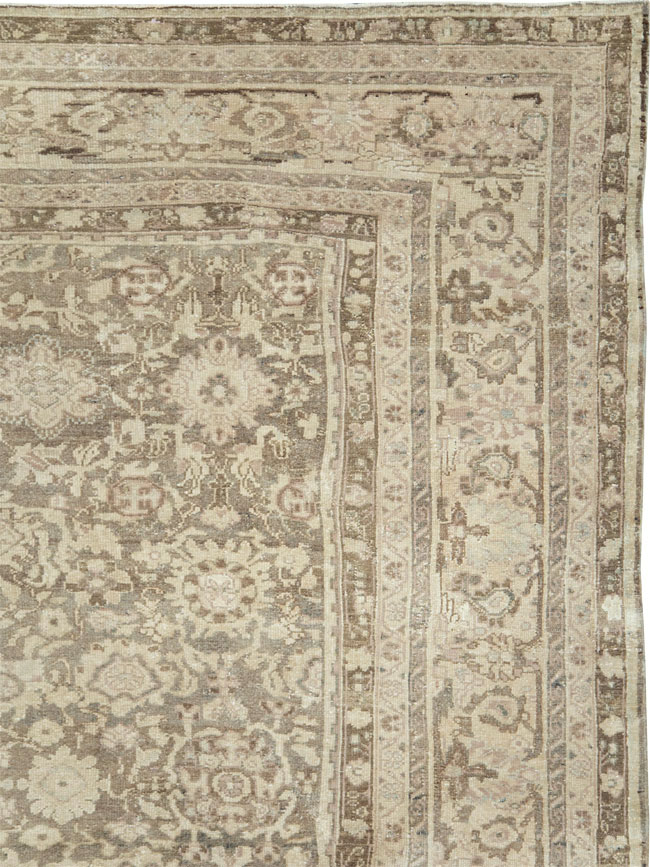 Vintage Persian Malayer Room Size Carpet, No.20971 - Gsblank