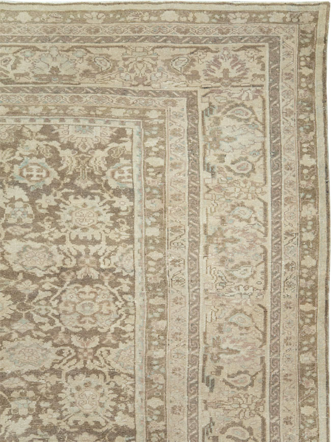 Vintage Persian Malayer Room Size Carpet, No.20971 - Gsblank