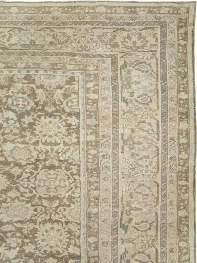 Vintage Persian Malayer Room Size Carpet, No.20971 - Gsblank