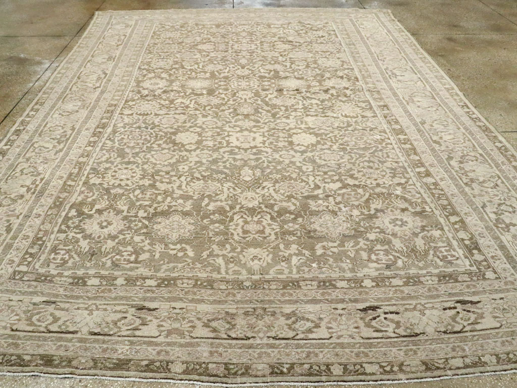 Vintage Persian Malayer Room Size Carpet, No.20971 - Gsblank