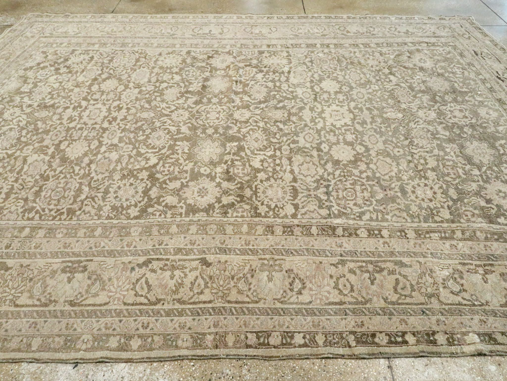 Vintage Persian Malayer Room Size Carpet, No.20971 - Gsblank
