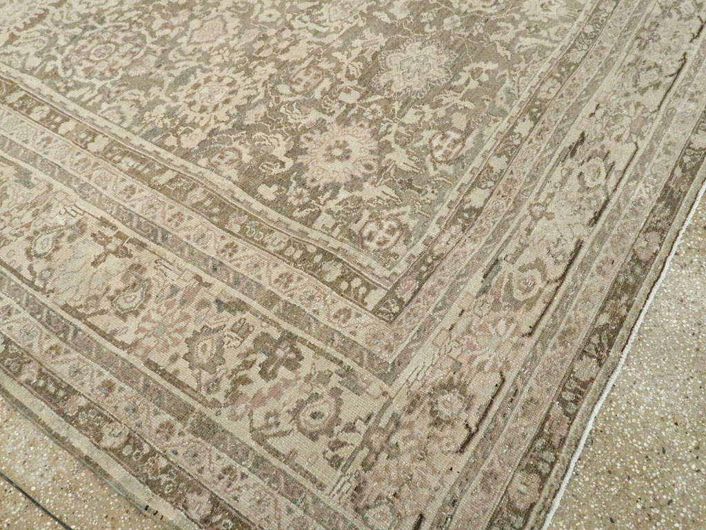 Vintage Persian Malayer Room Size Carpet, No.20971 - Gsblank