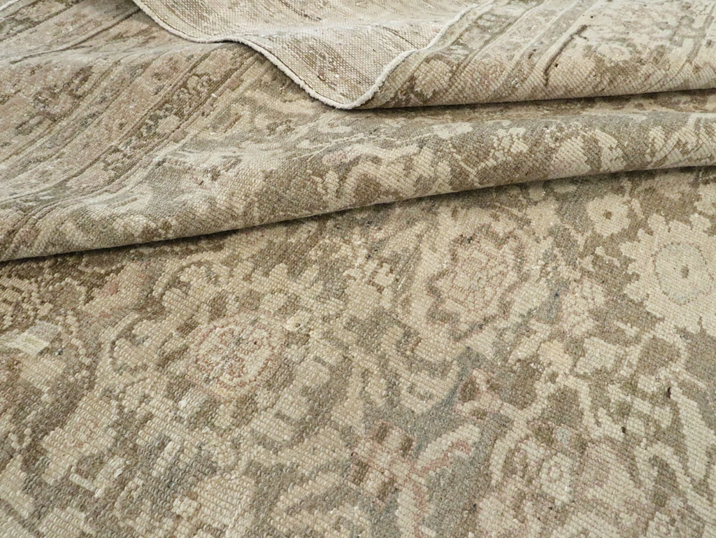 Vintage Persian Malayer Room Size Carpet, No.20971 - Gsblank