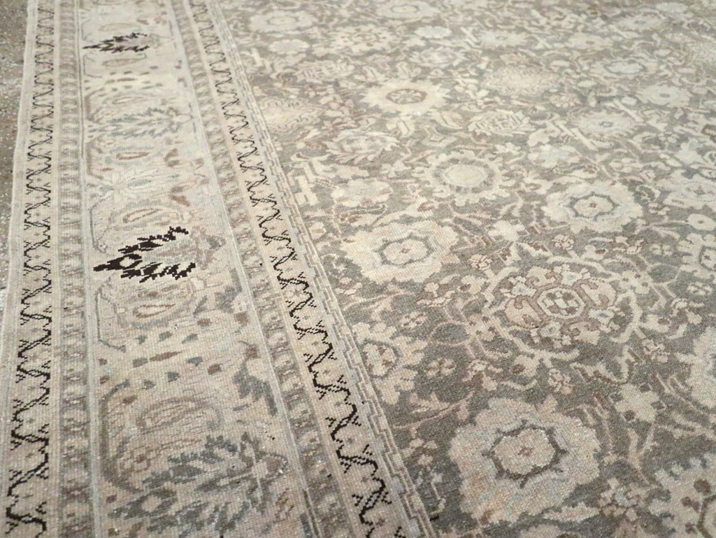 Vintage Persian Malayer Room Size Carpet, No.20972 - Gsblank