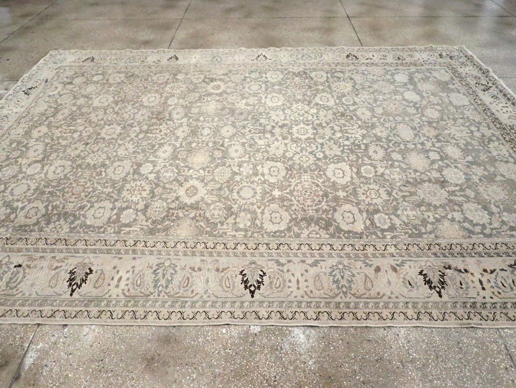 Vintage Persian Malayer Room Size Carpet, No.20972 - Gsblank