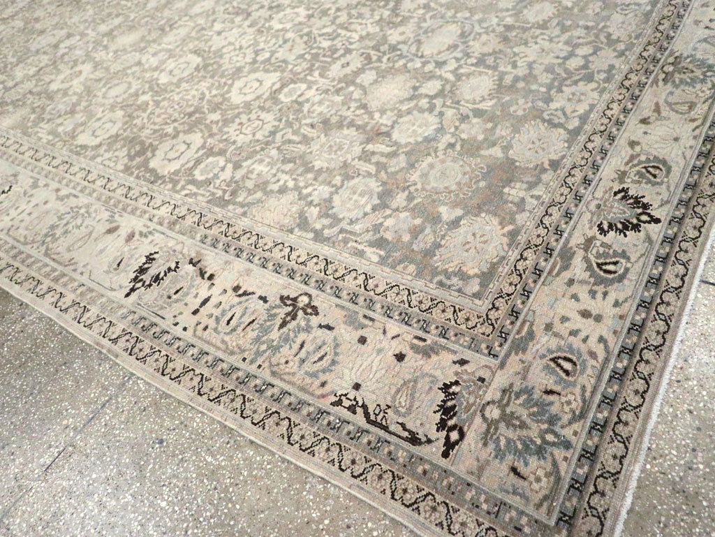 Vintage Persian Malayer Room Size Carpet, No.20972 - Gsblank