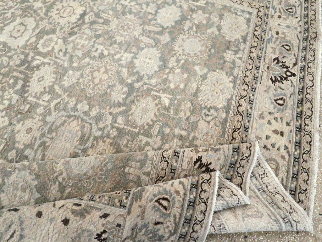 Vintage Persian Malayer Room Size Carpet, No.20972 - Gsblank