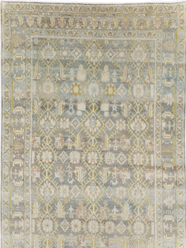 Vintage Persian Malayer Runner, No.21020 - Gsblank