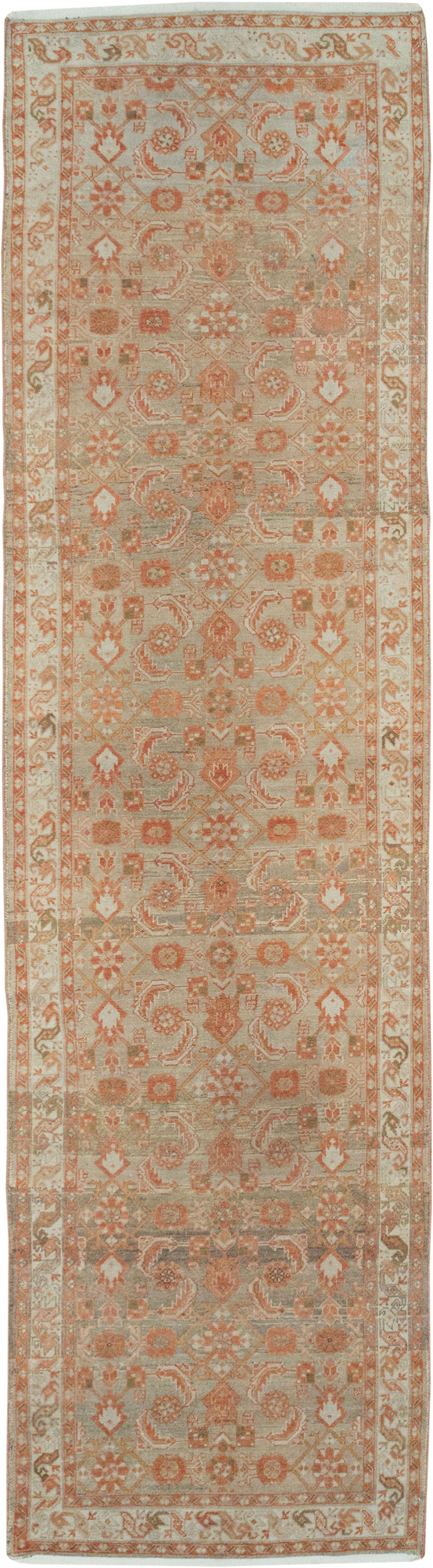 Vintage Persian Malayer Runner, No.21022 - Gsblank