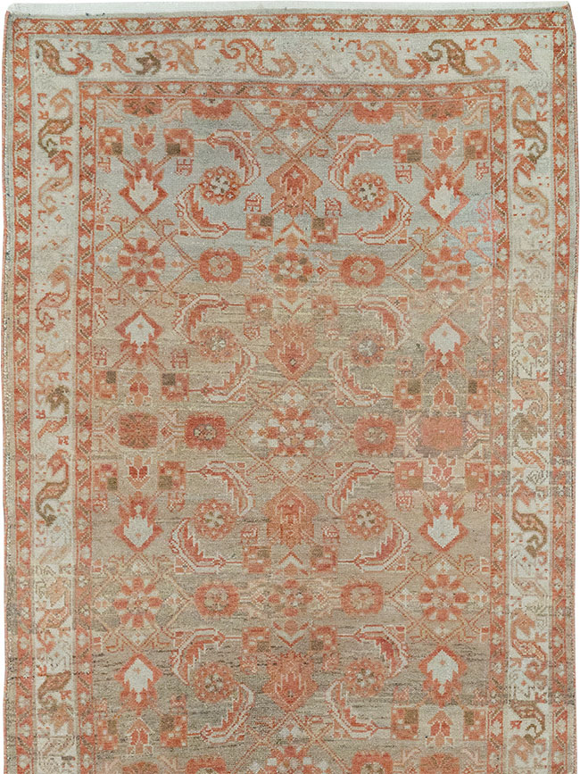 Vintage Persian Malayer Runner, No.21022 - Gsblank