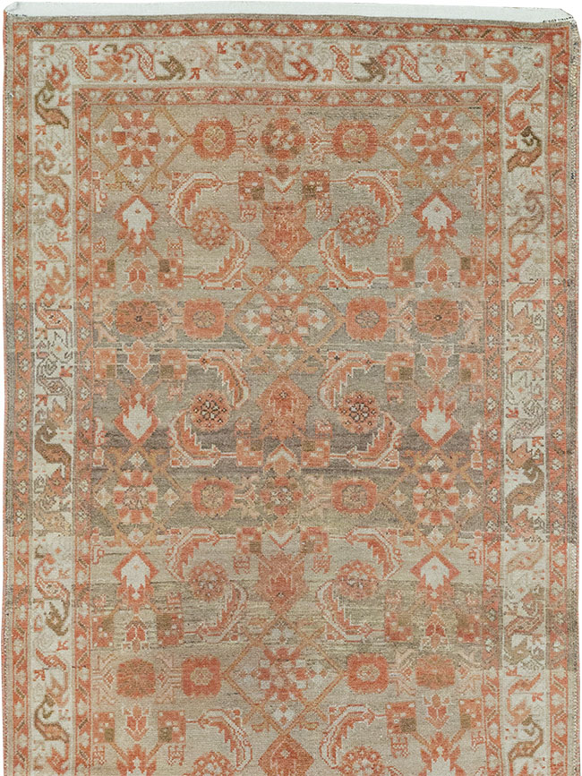 Vintage Persian Malayer Runner, No.21022 - Gsblank