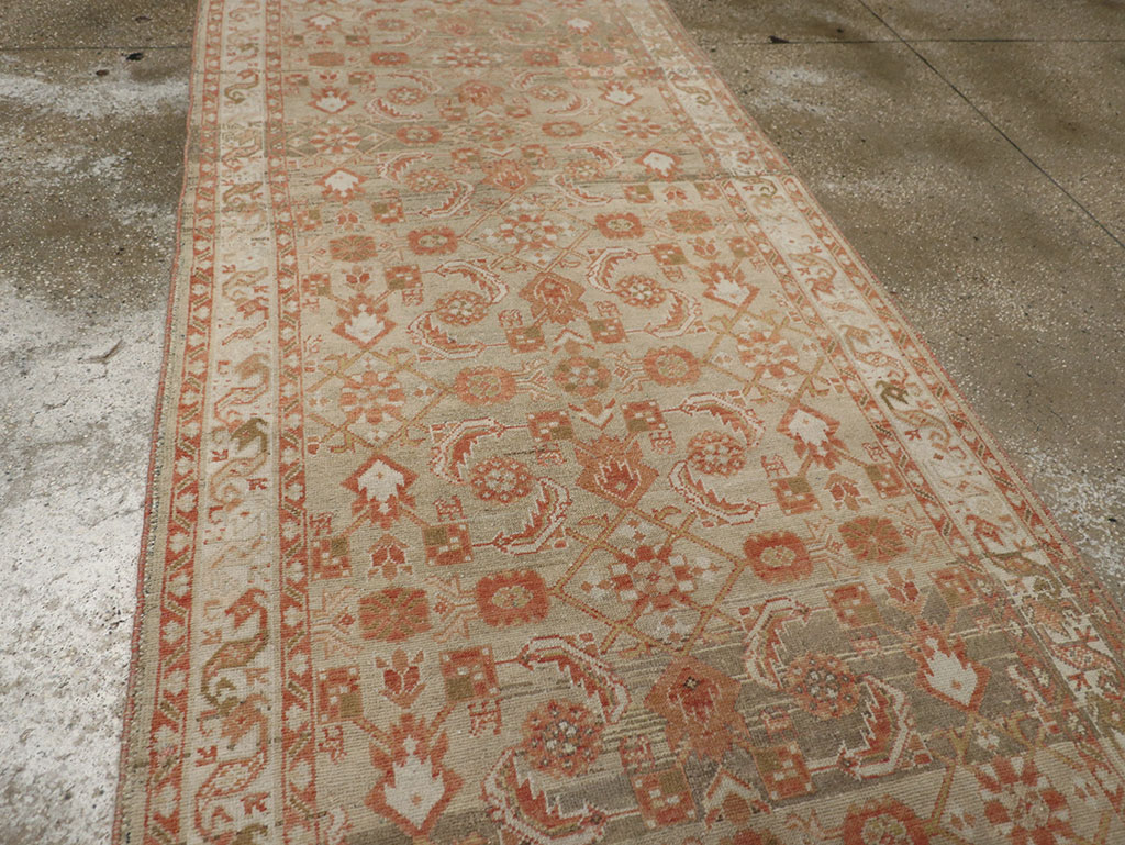 Vintage Persian Malayer Runner, No.21022 - Gsblank