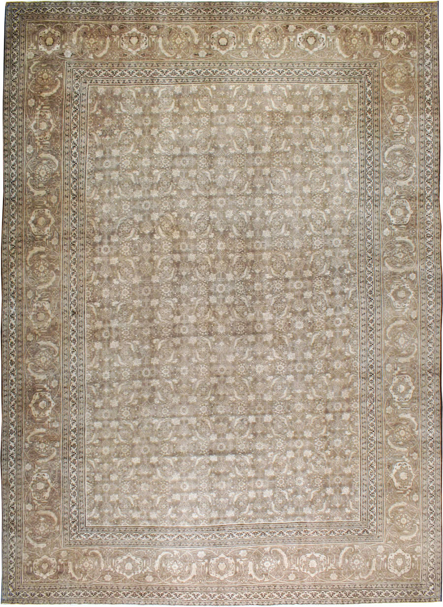 Antique Persian Tabriz Carpet, No.21025 - Gsblank