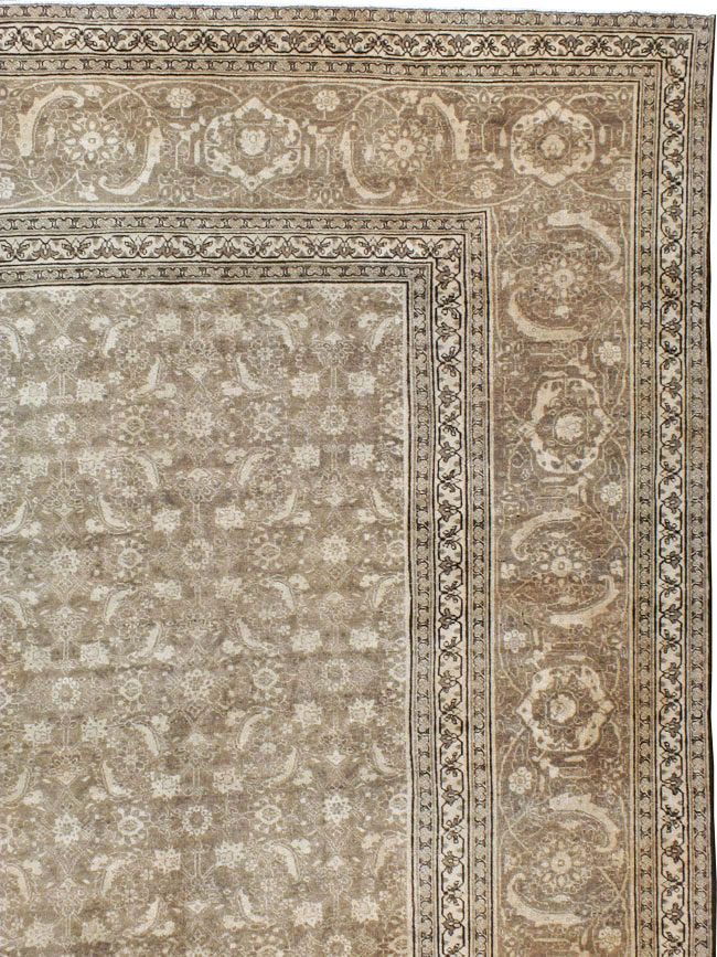 Antique Persian Tabriz Carpet, No.21025 - Gsblank