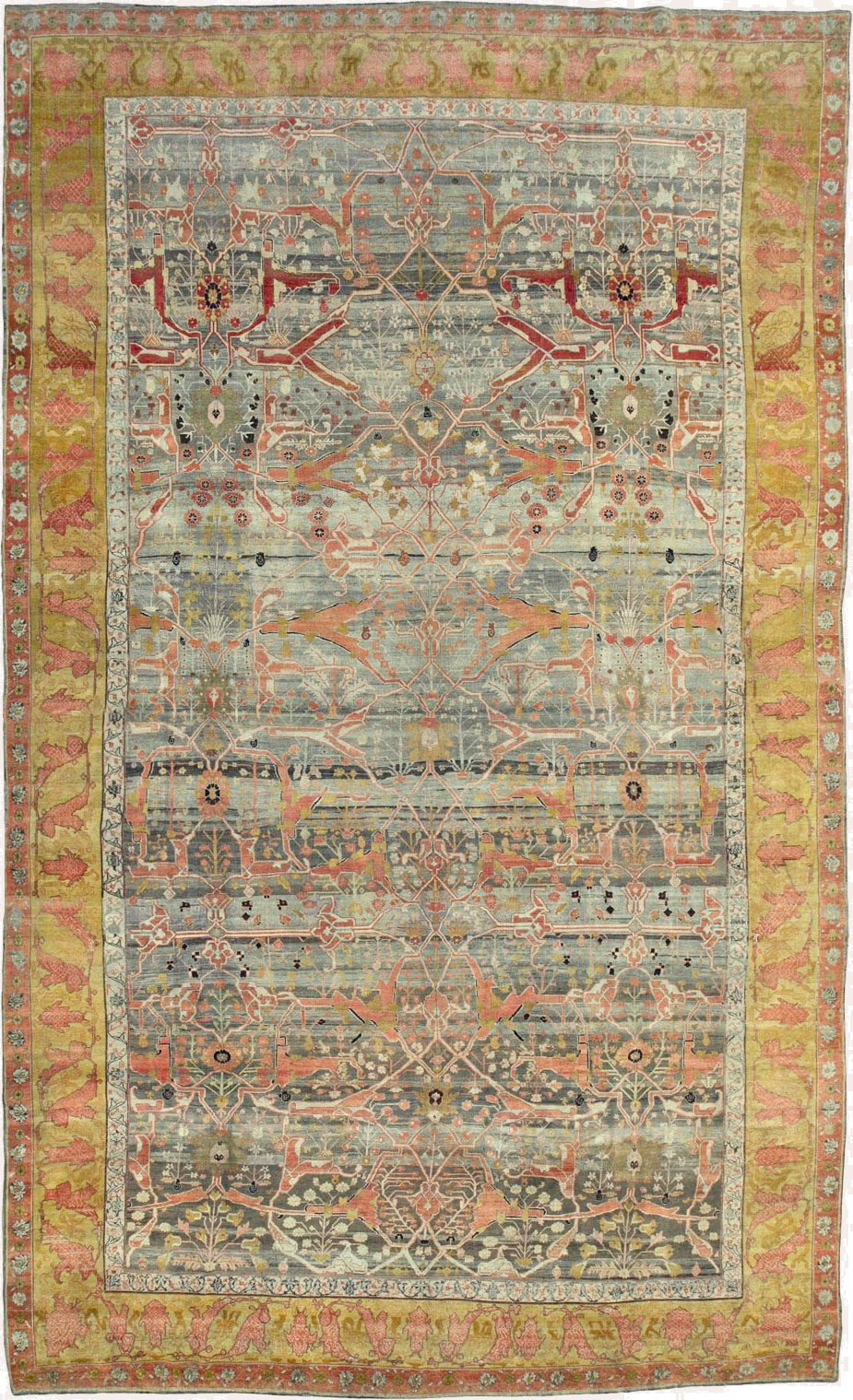 Antique Persian Bidjar Carpet, No.21029 - Gsblank