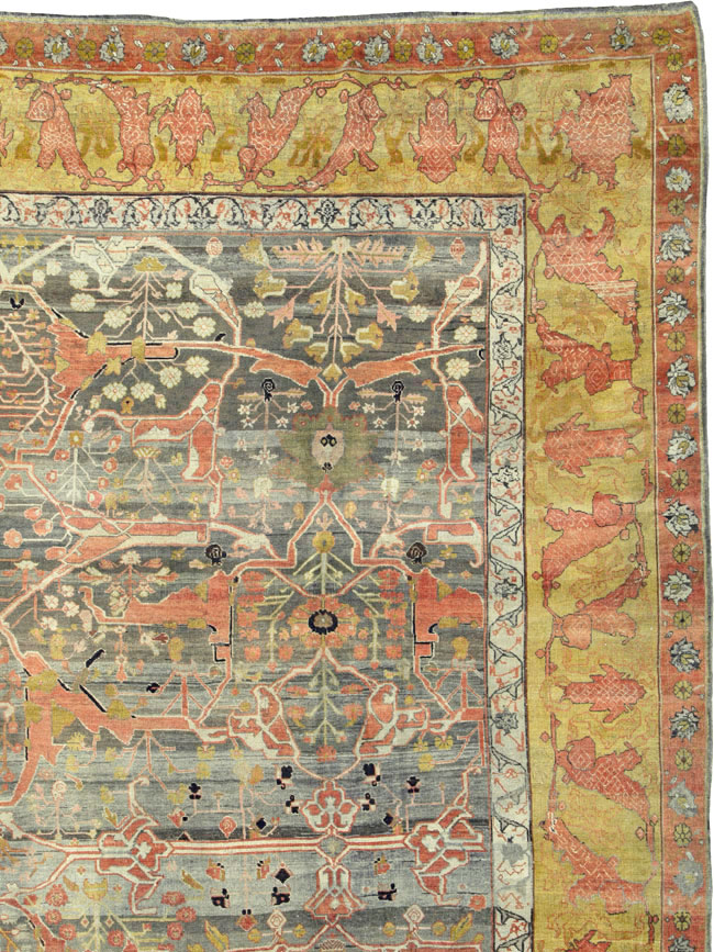 Antique Persian Bidjar Carpet, No.21029 - Gsblank