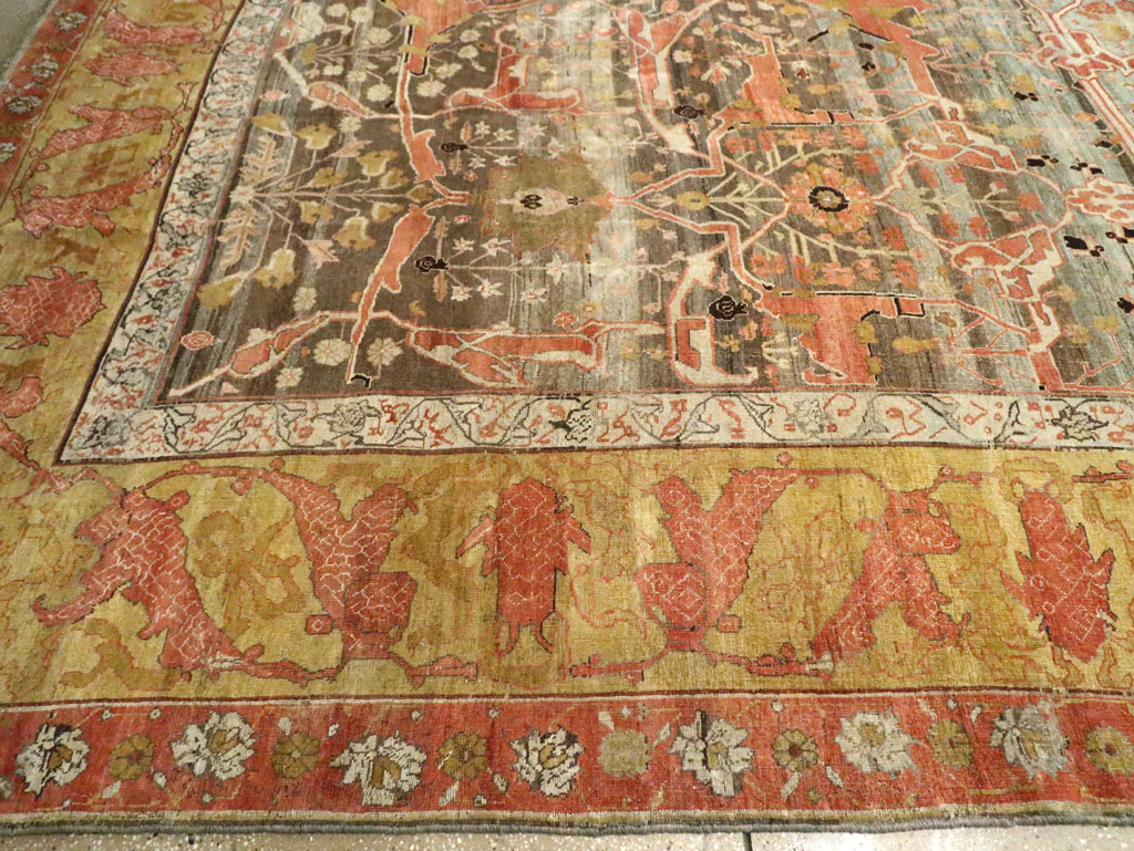 Antique Persian Bidjar Carpet, No.21029 - Gsblank