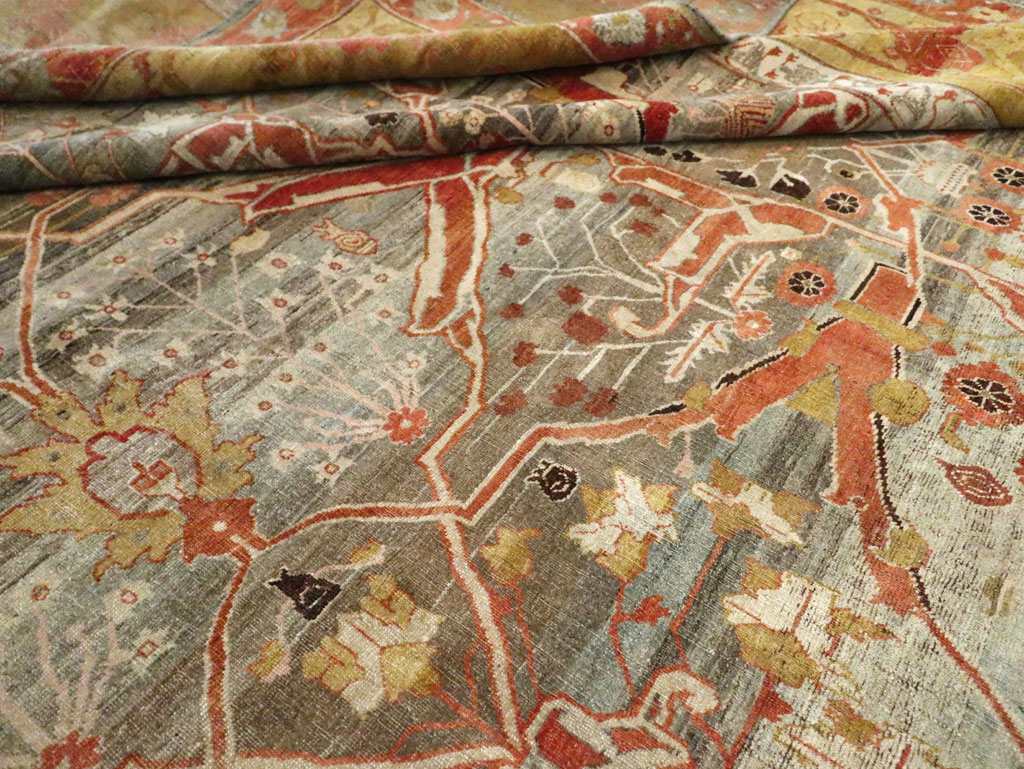 Antique Persian Bidjar Carpet, No.21029 - Gsblank