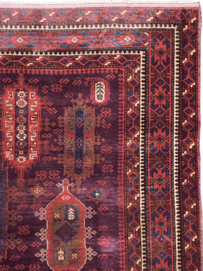 Vintage Indian Agra Carpet, No.21030 - Gsblank