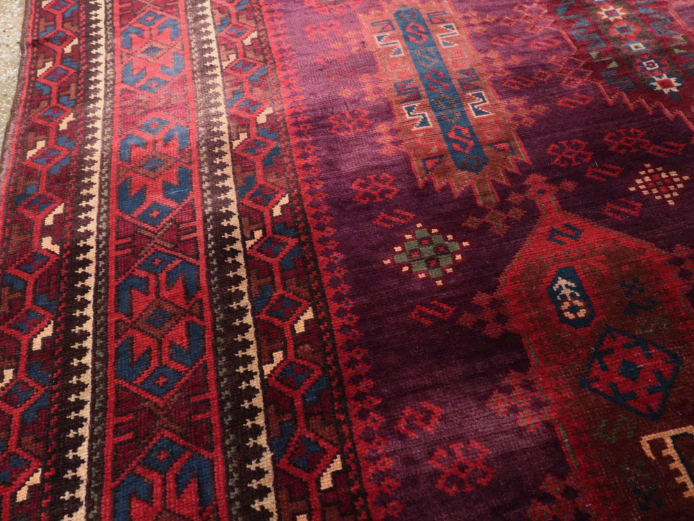 Vintage Indian Agra Carpet, No.21030 - Gsblank